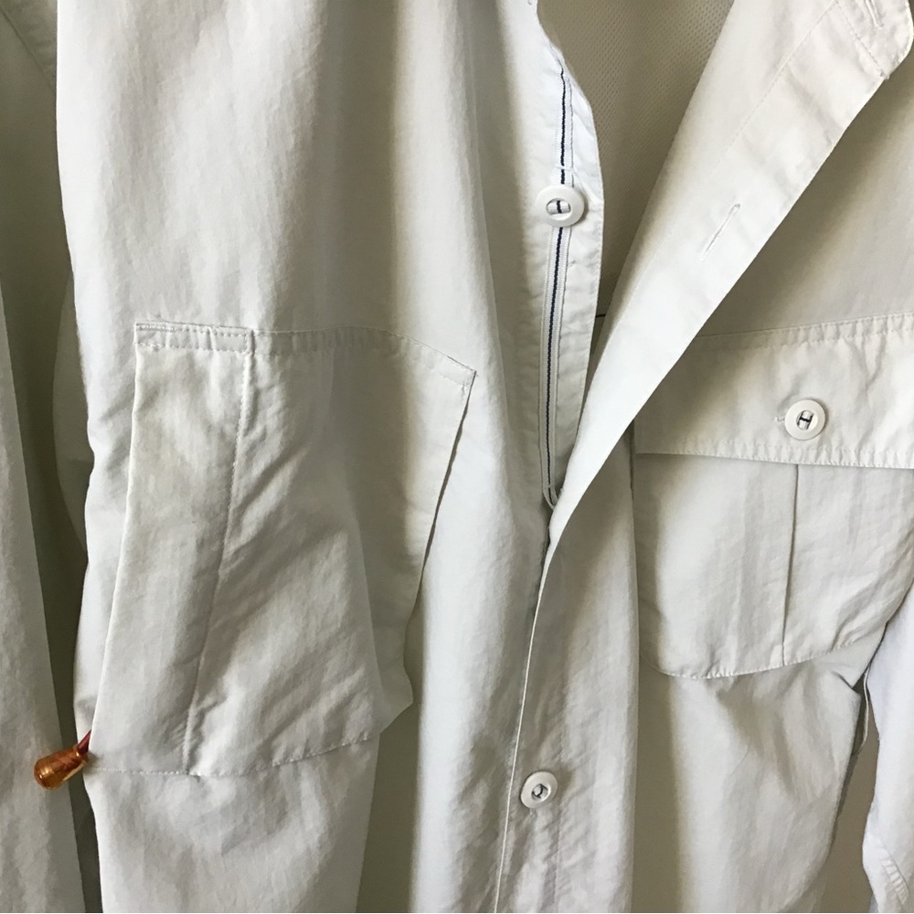 Puma White Lightweight Shirt Jacket - Picture 4 of 6